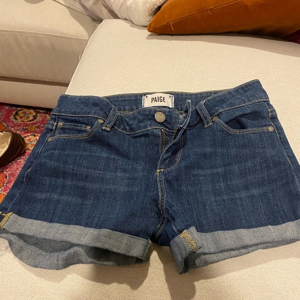 Paige Jean shorts size 25 good condition